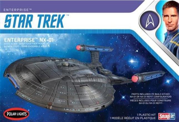 Star Trek: Enterprise NX-01 USS Enterprise - 1:1000 Model Kit