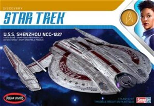 Star Trek: Discovery USS Shenzhou - 1:2500 Model Kit - Kitset Models - Image - Pop Weasel