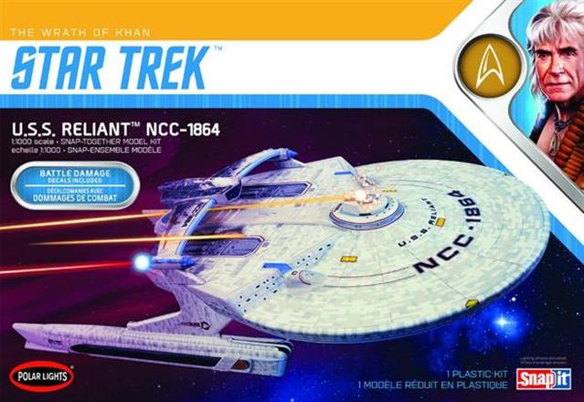 Star Trek USS Reliant - 1:1000 Model Kit - Kitset Models - Image - Pop Weasel