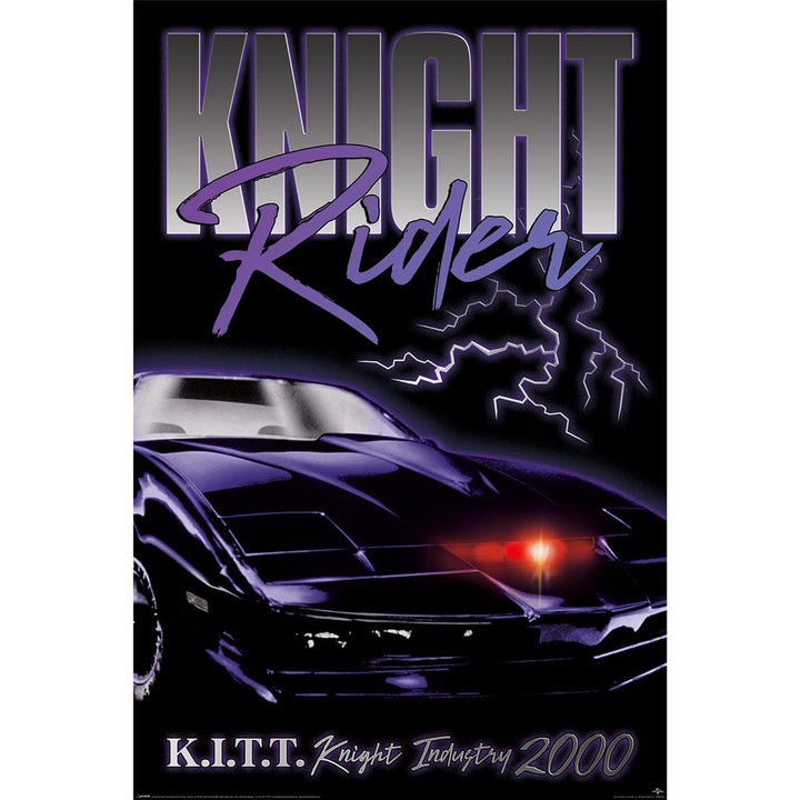 Pop Weasel Image of Knight Rider - Knight Industry 2000 Poster - Posters - Image - Pop Weasel