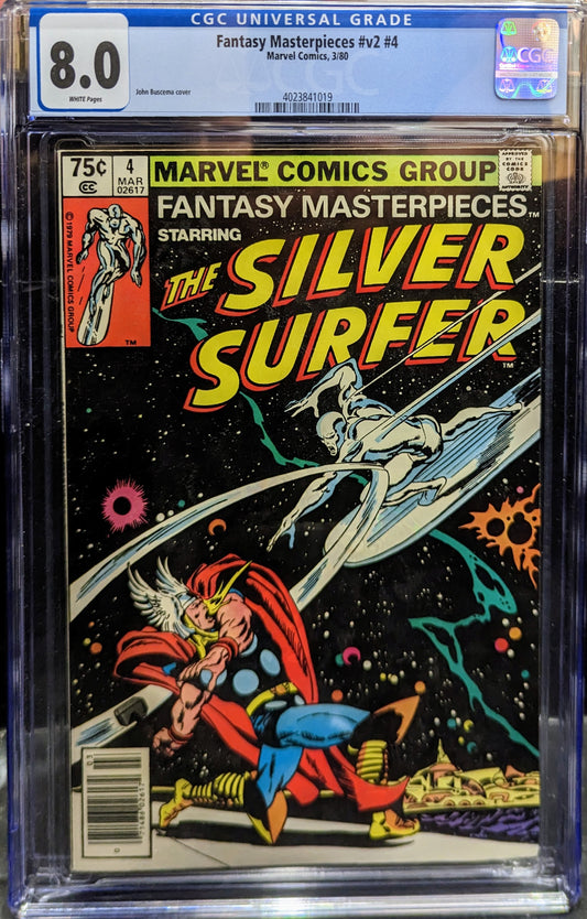 Graded Comic - Fantasy Masterpieces #4 (03/80 CGC 8.0)