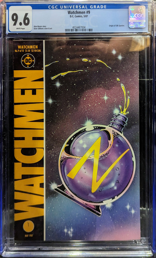 Graded Comic - Watchmen #9 (05/87 CGC 9.6)