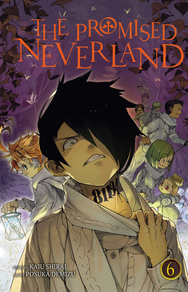 Front Cover The Promised Neverland Vol 06 ISBN 9781974701476 - Manga - Image - Pop Weasel