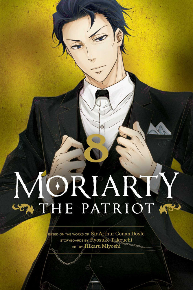 Front Cover Moriarty the Patriot, Vol. 08 ISBN 9781974720873 - Manga - Image - Pop Weasel