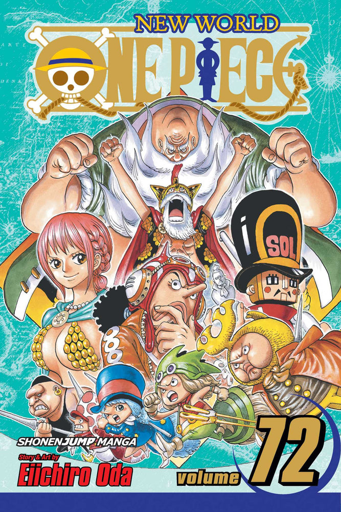 Front Cover One Piece, Vol. 72 ISBN 9781421573441 - Manga - Image - Pop Weasel