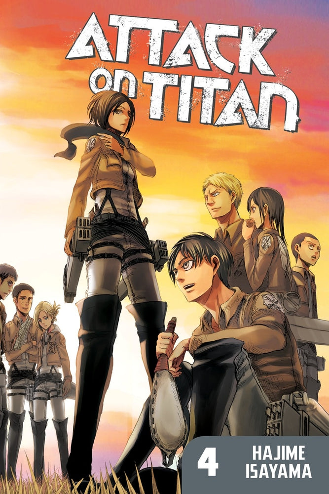 Front Cover - Attack on Titan 04 - Pop Weasel - Manga - Image - Pop Weasel