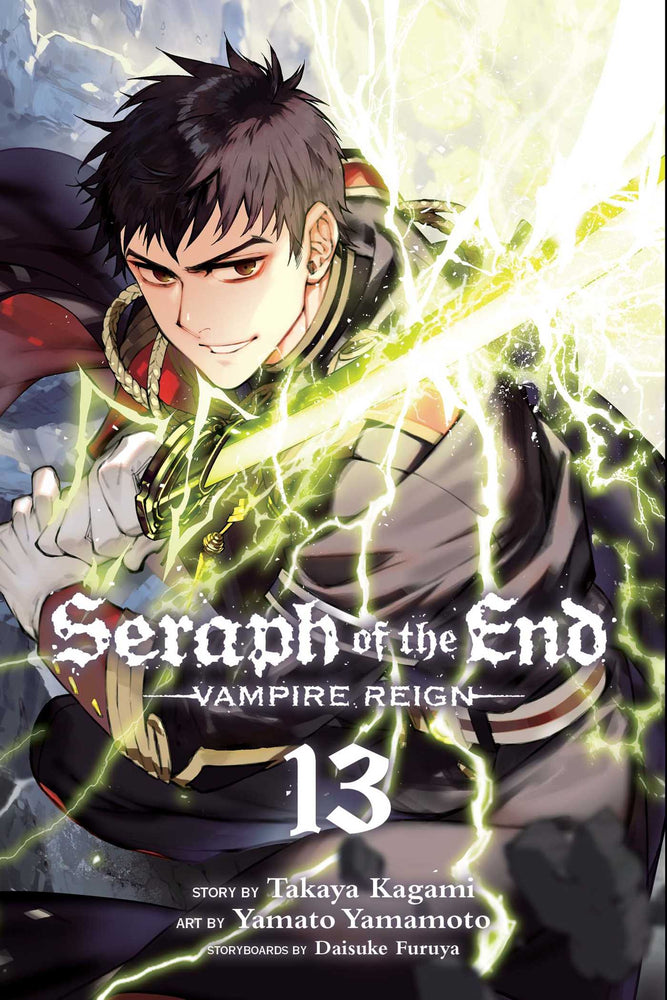 Front Cover Seraph of the End, Vol. 13 Vampire Reign ISBN 9781421596518 - Manga - Image - Pop Weasel