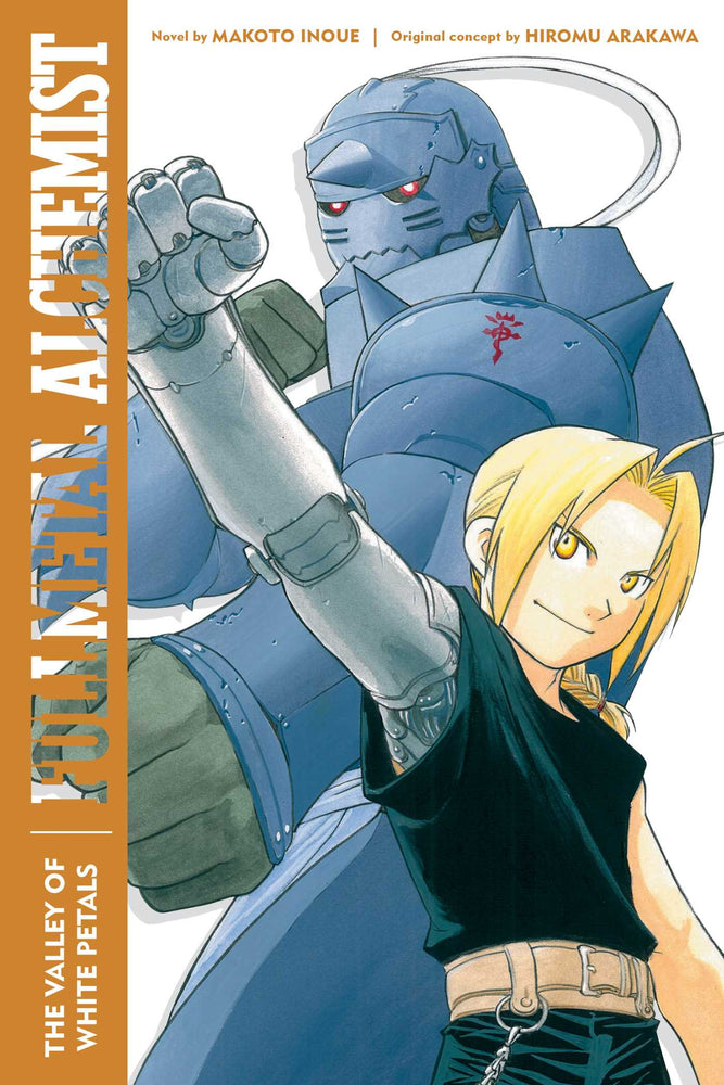 Front Cover Fullmetal Alchemist: The Valley of White Petals ISBN 9781974725823 - Light Novel - Image - Pop Weasel