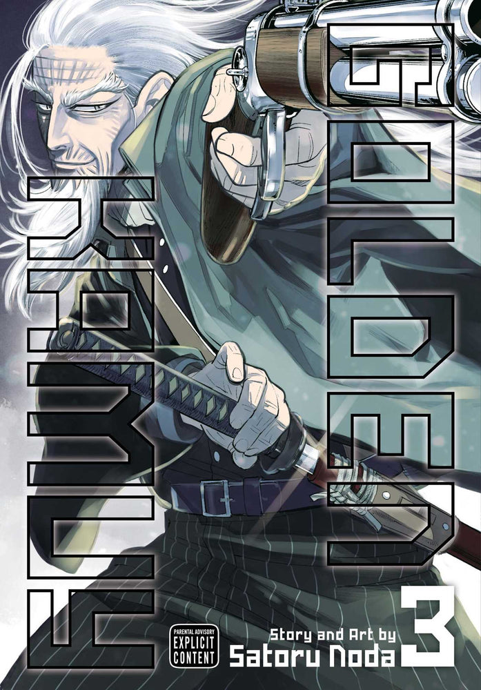 Front Cover Golden Kamuy, Vol. 03 ISBN 9781421594903 - Manga - Image - Pop Weasel