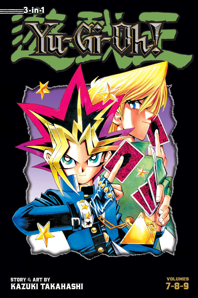 Front Cover - Yu-Gi-Oh! (3-in-1 Edition), Vol. 03 Includes Vols. 7, 8 & 9 - Pop Weasel - Manga - Image - Pop Weasel