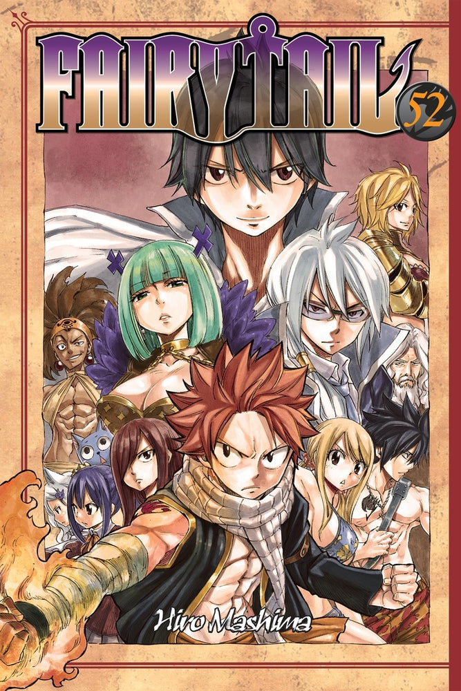 Front Cover Fairy Tail 52 ISBN 9781632361158 - Manga - Image - Pop Weasel