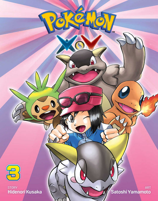 Front Cover - Pokémon X•Y, Vol. 03 - Pop Weasel