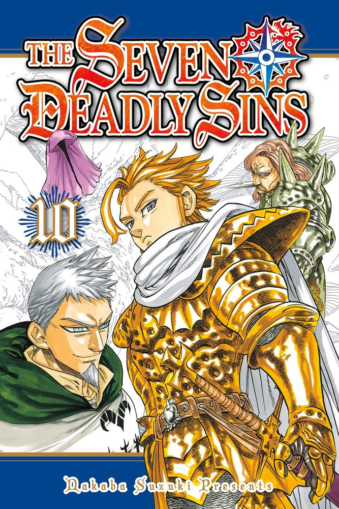 Front Cover The Seven Deadly Sins 10 ISBN 9781612628318 - Manga - Image - Pop Weasel