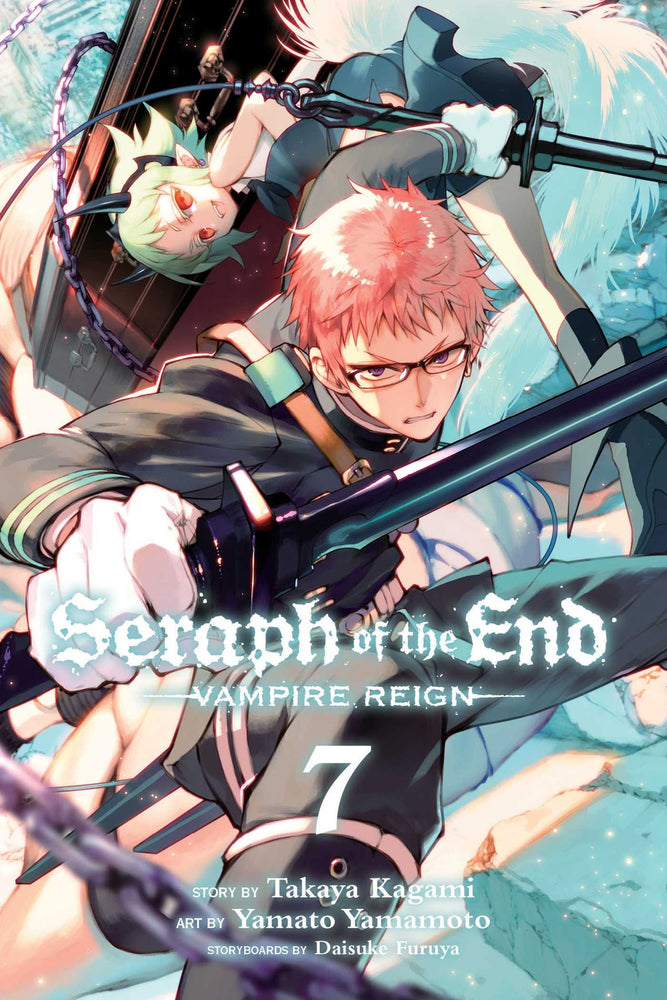 Front Cover Seraph of the End, Vol. 07 Vampire Reign ISBN 9781421582641 - Manga - Image - Pop Weasel