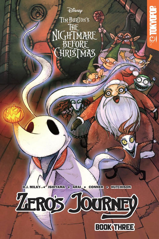 Pop Weasel Image of Disney Manga: Tim Burton's The Nightmare Before Christmas — Zero's Journey Graphic Novel, Book 3