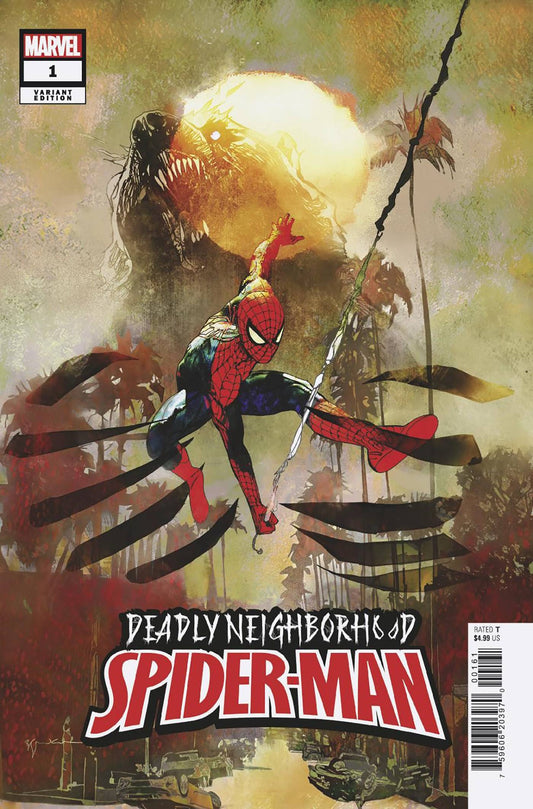 Pop Weasel Image of Deadly Neighborhood Spider-Man #1 Sienkiewicz Variant