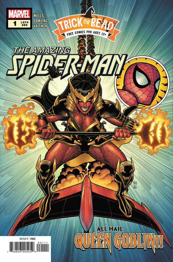 Pop Weasel Image of Amazing Spider-man #1 Halloween Trick Or Read 2022