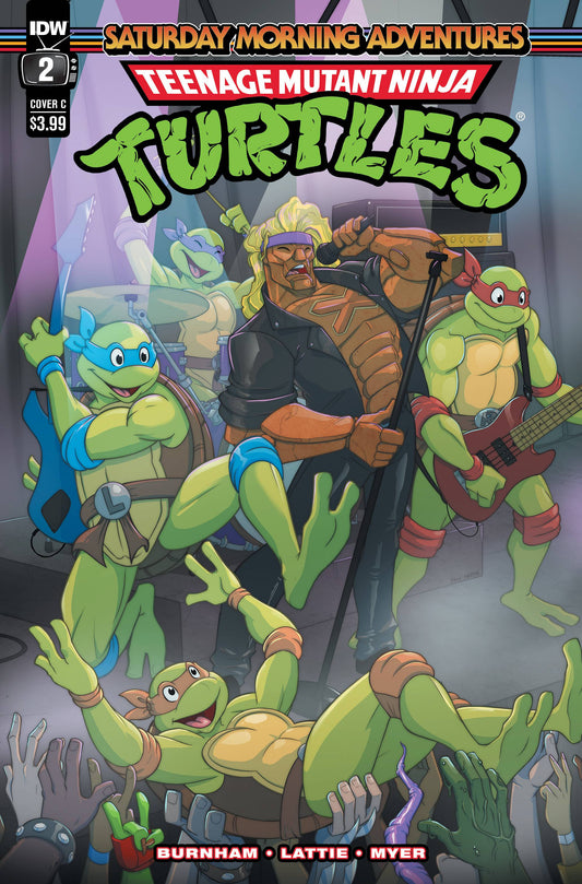 Pop Weasel Image of Tmnt Saturday Morning Adventures #2 Cover C Martin (US Import)