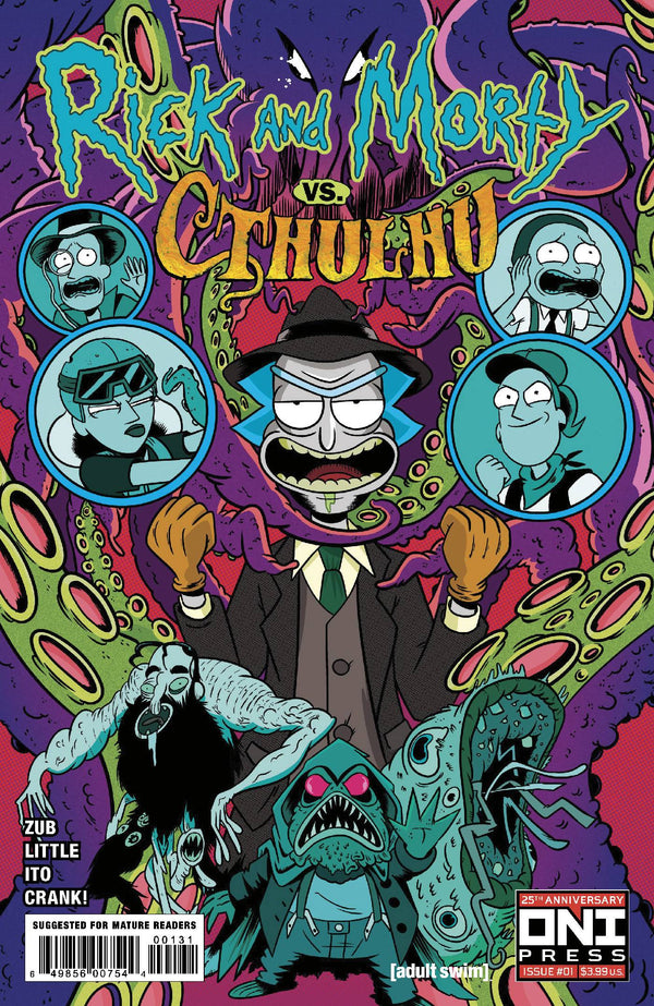 Pop Weasel Image of Rick And Morty Vs Cthulhu #1 Cover C Ellerby Variant