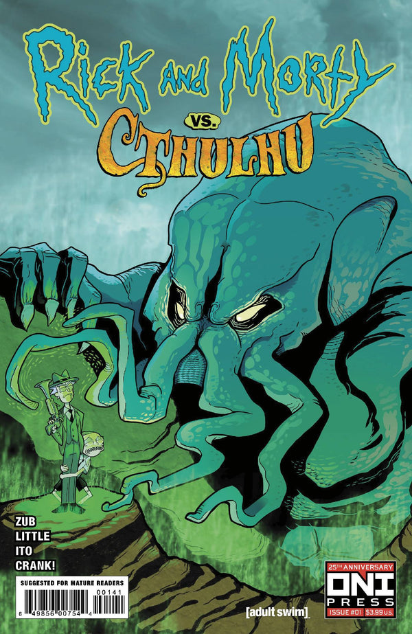 Pop Weasel Image of Rick And Morty Vs Cthulhu #1 Cover D Zub Variant