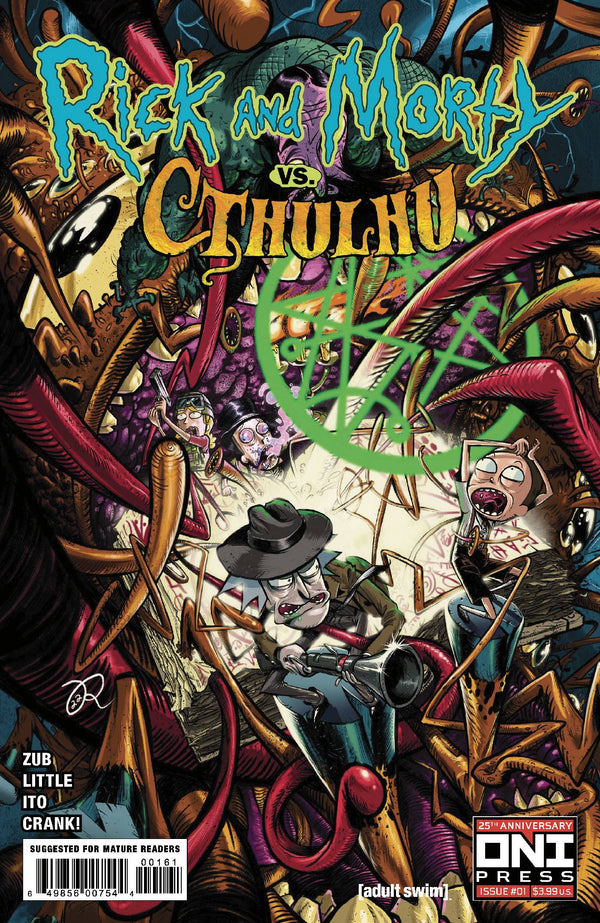 Pop Weasel Image of Rick And Morty Vs Cthulhu #1 Cover F Lee Variant