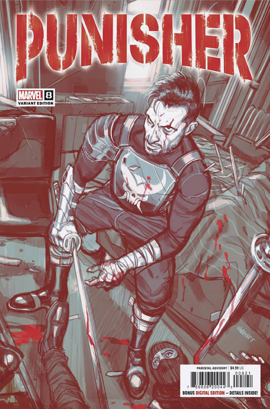 Pop Weasel Image of Punisher #8 Sway Variant