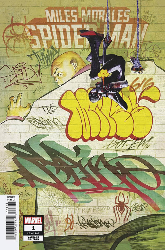 Pop Weasel Image of Miles Morales: Spider-Man #1 Del Mundo Graffiti Variant