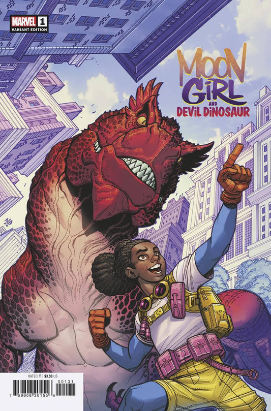 Pop Weasel Image of Moon Girl And Devil Dinosaur #1 Bradshaw Variant