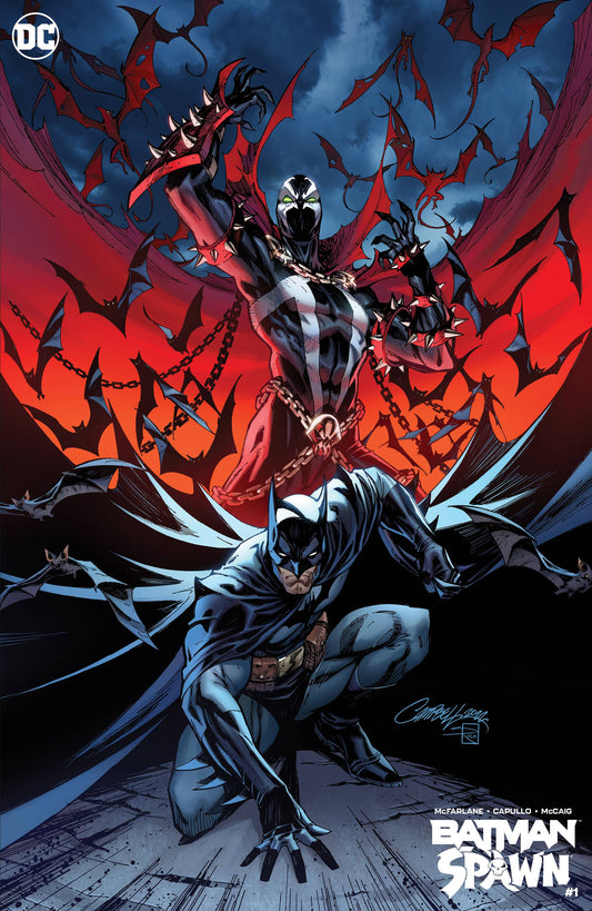 Pop Weasel Image of Batman Spawn #1 Cover F J Scott Campbell Var