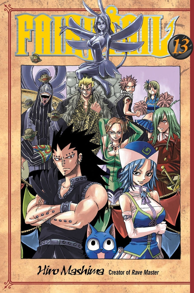 Front Cover Fairy Tail 13 ISBN 9781935429326 - Manga - Image - Pop Weasel