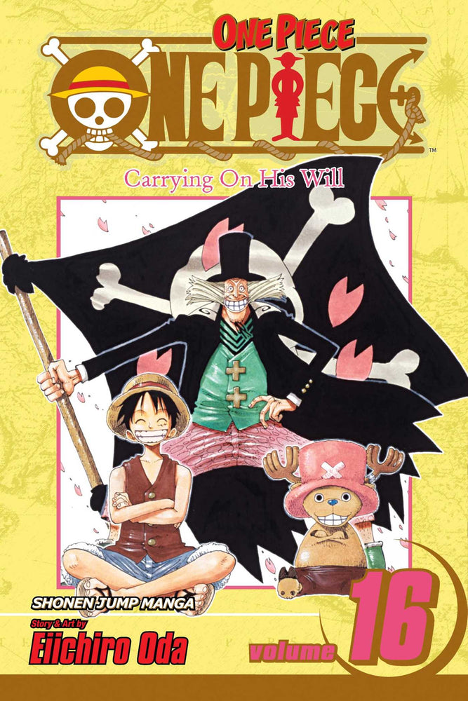 Front Cover One Piece, Vol. 16 ISBN 9781421510934 - Manga - Image - Pop Weasel