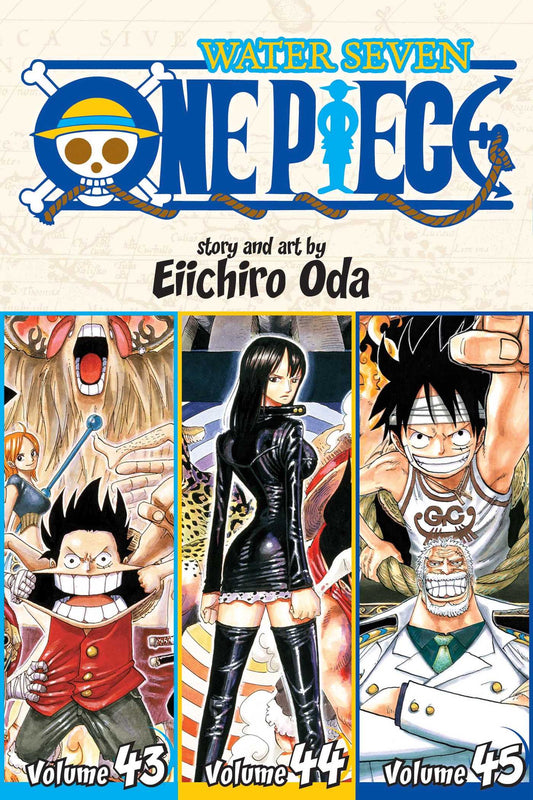 Front Cover One Piece (Omnibus Edition), Vol. 15 Includes vols. 43, 44 & 45 ISBN 9781421583402