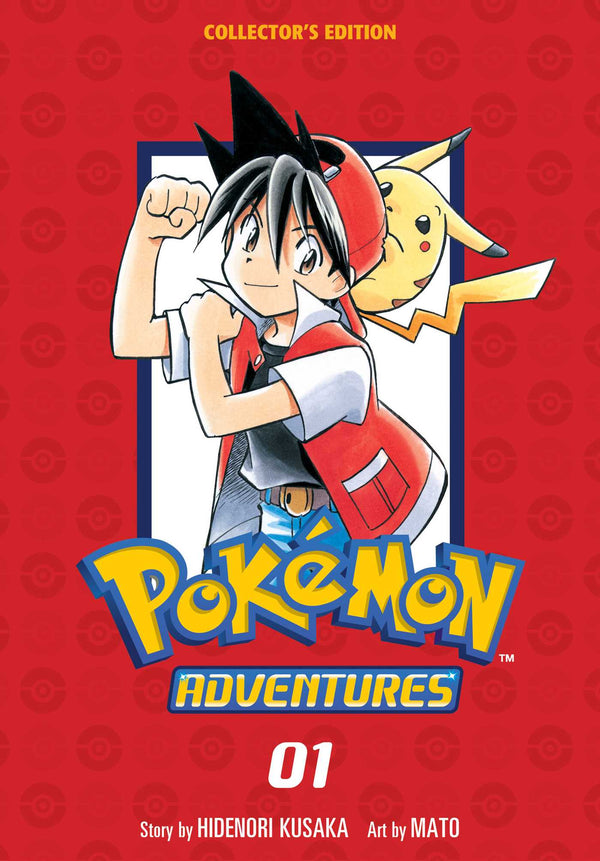 Front Cover - Pokémon Adventures Collector's Edition, Vol. 01 - Pop Weasel