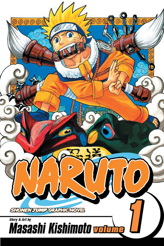 Front Cover Naruto, Vol. 01 ISBN 9781569319000 - Manga - Image - Pop Weasel