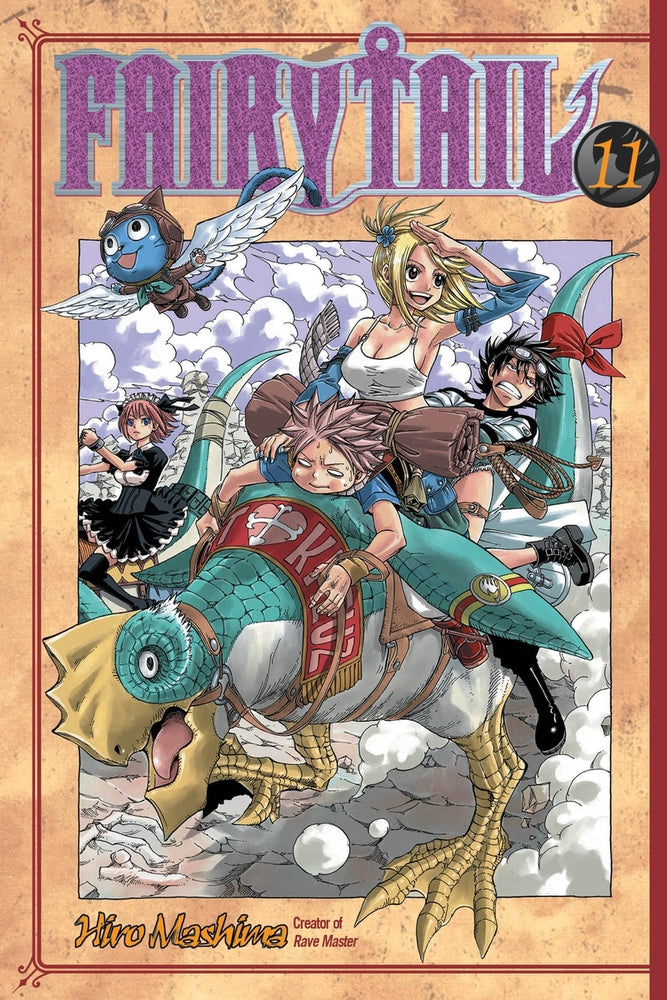 Front Cover Fairy Tail 11 ISBN 9781612622828 - Manga - Image - Pop Weasel