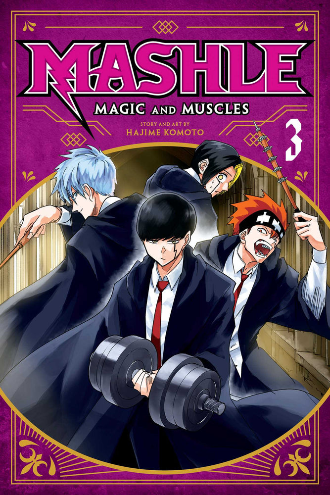 Front Cover Mashle: Magic and Muscles, Vol. 03 ISBN 9781974725113 - Manga - Image - Pop Weasel