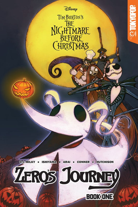 Pop Weasel Image of Disney Manga: Tim Burton's The Nightmare Before Christmas — Zero's Journey Graphic Novel, Book 1