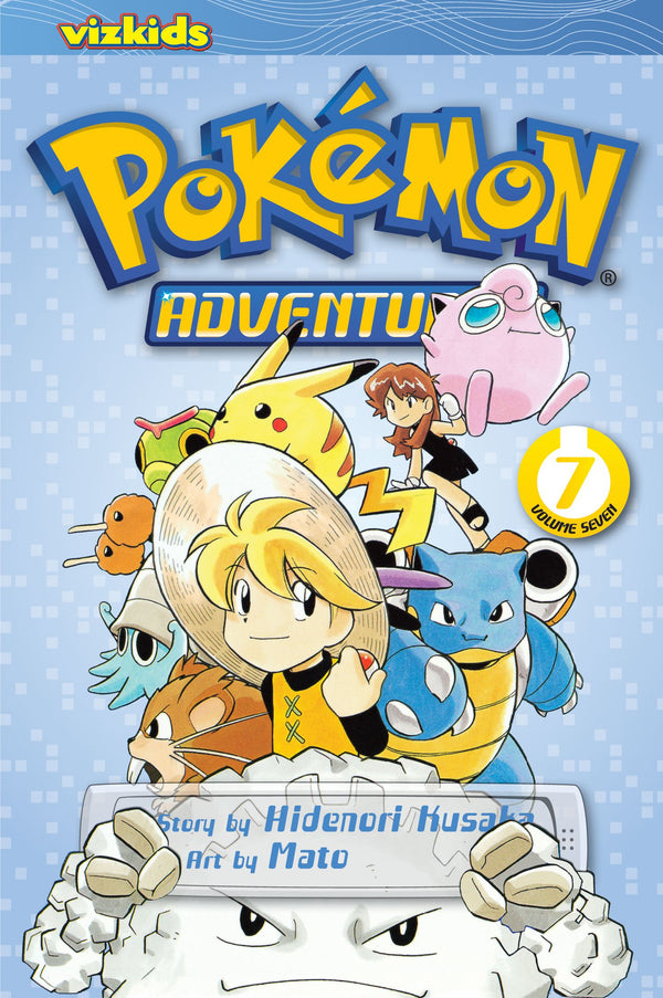Front Cover - Pokémon Adventures (Red and Blue), Vol. 07 - Pop Weasel