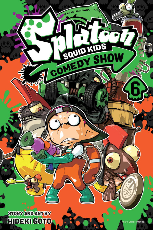 Front Cover Splatoon: Squid Kids Comedy Show, Vol. 06 ISBN 9781974732210
