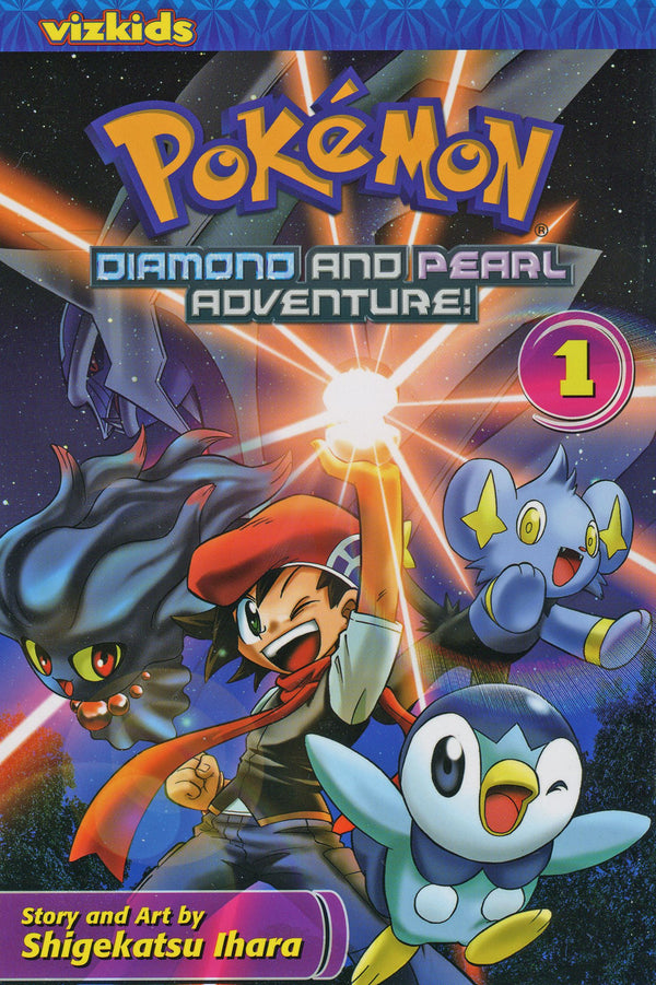 Front Cover - Pokémon Diamond and Pearl Adventure!, Vol. 01 - Pop Weasel