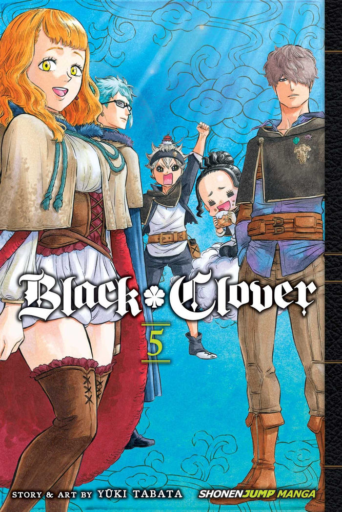 Front Cover Black Clover, Vol. 05 ISBN 9781421591254 - Manga - Image - Pop Weasel