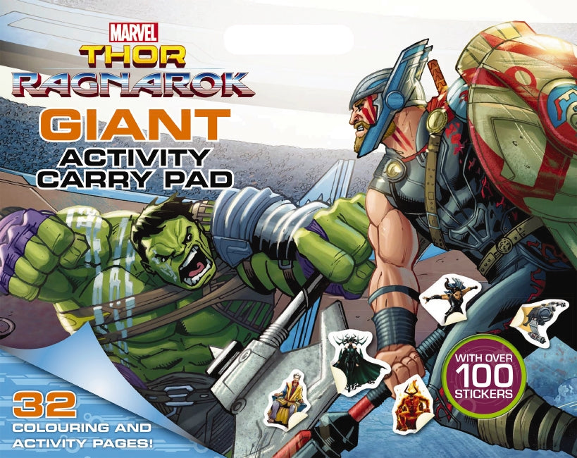 Pop Weasel Image of Marvel: Thor: Ragnarok Giant Activity Pad - Books - Image - Pop Weasel