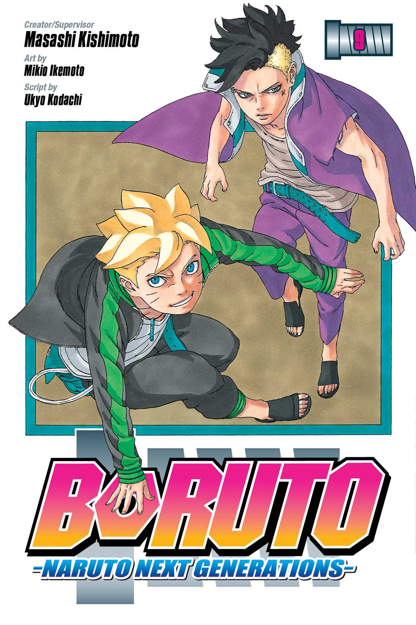 Front Cover Boruto: Naruto Next Generations, Vol. 09 ISBN 9781974717026