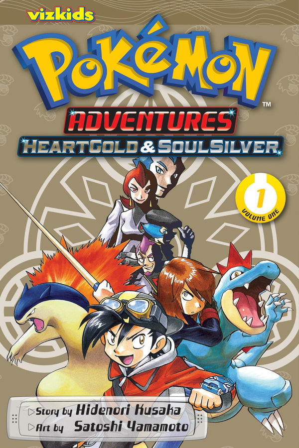 Front Cover - Pokémon Adventures: HeartGold and SoulSilver, Vol. 01 - Pop Weasel