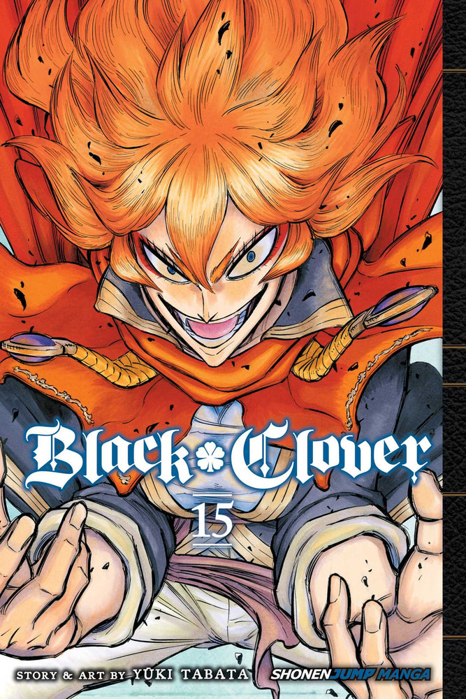 Front Cover Black Clover, Vol. 15 ISBN 9781974704545 - Manga - Image - Pop Weasel