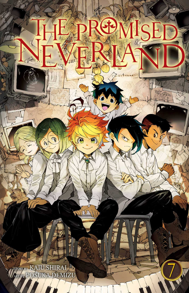 Front Cover - The Promised Neverland, vol 07 - Pop Weasel - Manga - Image - Pop Weasel