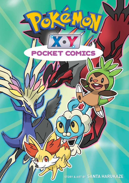 Front Cover - Pokemon Pocket Comics: X.Y - Pop Weasel