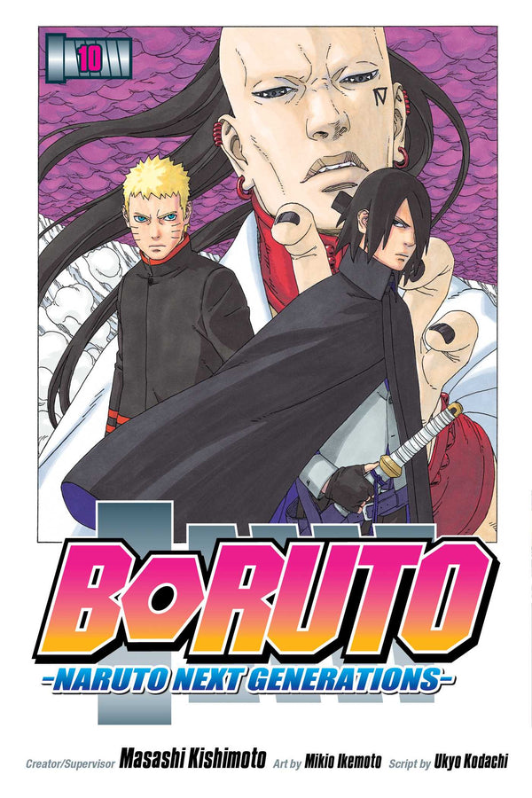 Front Cover Boruto: Naruto Next Generations, Vol. 10 ISBN 9781974718696