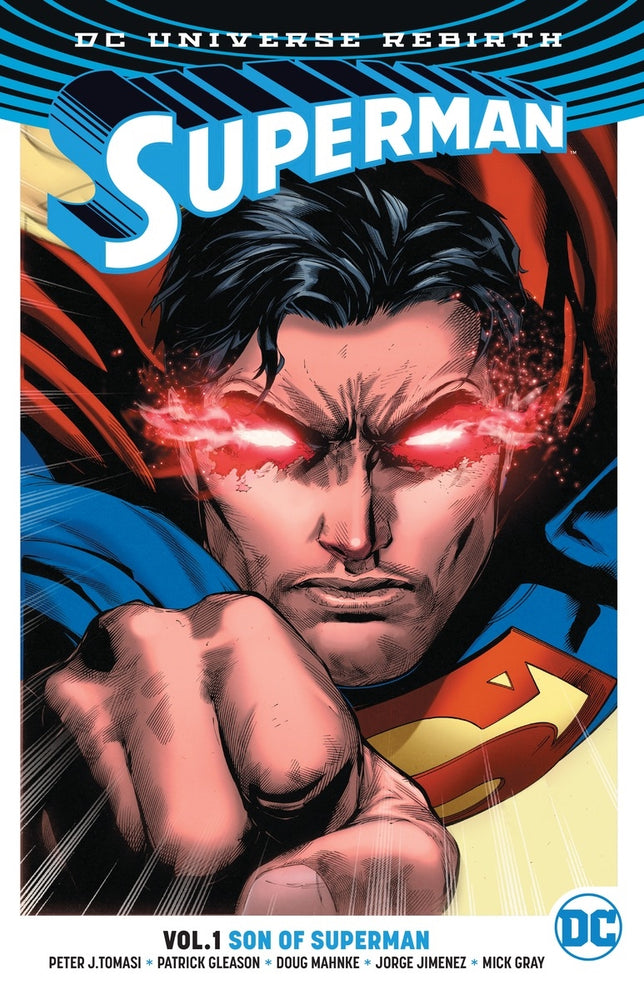 Front Cover Superman Vol. 01 Son Of Superman (Rebirth) ISBN 9781401267766 - Graphic Novel - Image - Pop Weasel