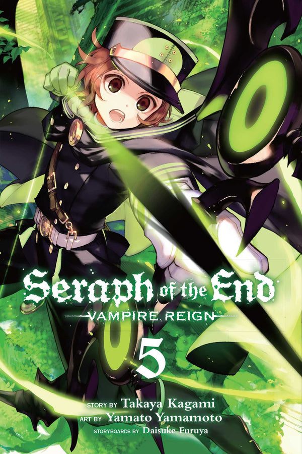 Front Cover Seraph of the End, Vol. 05 Vampire Reign ISBN 9781421578699
